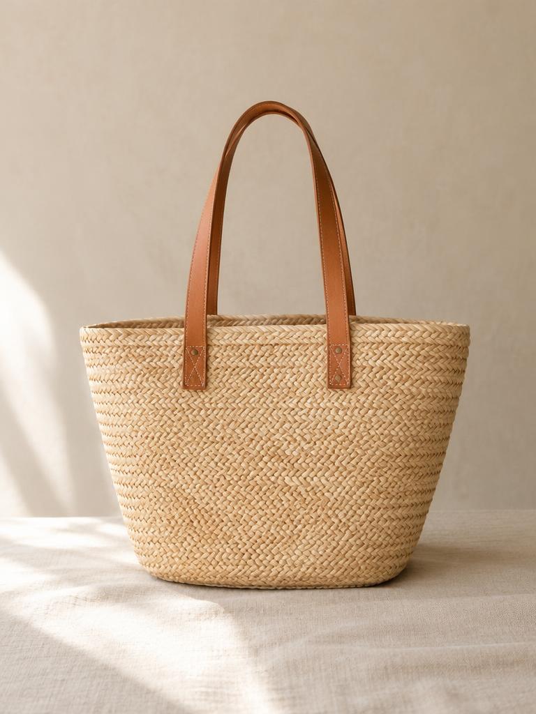 Woven Straw Bag